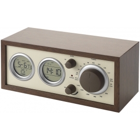 Klasyczne radio z termometrem
