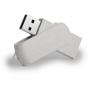 Pamięć USB `twist` 16GB ze słomy pszenicznej