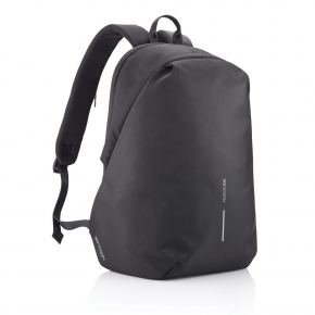 Bobby Soft, plecak na laptopa 15,6`, chroniący przed kieszonkowcami, wykonany z RPET
