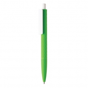Długopis X3 z przyjemnym w dotyku wykończeniem